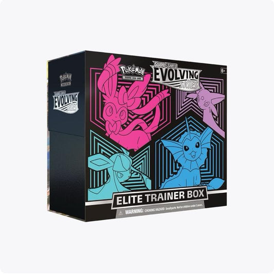 Evolving Skies Elite Trainer Box - Glaceon/Vaporeon/Sylveon/Espeon
