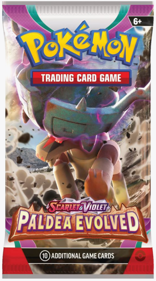 Paldea Evolved Booster Pack (Live Rip Or Ship)