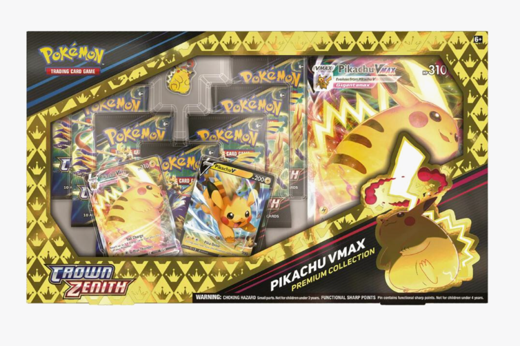 Pikachu VMAX Premium Collection - Crown Zenith