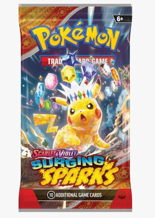 Surging Sparks Booster Pack (Live Rip Or Ship)