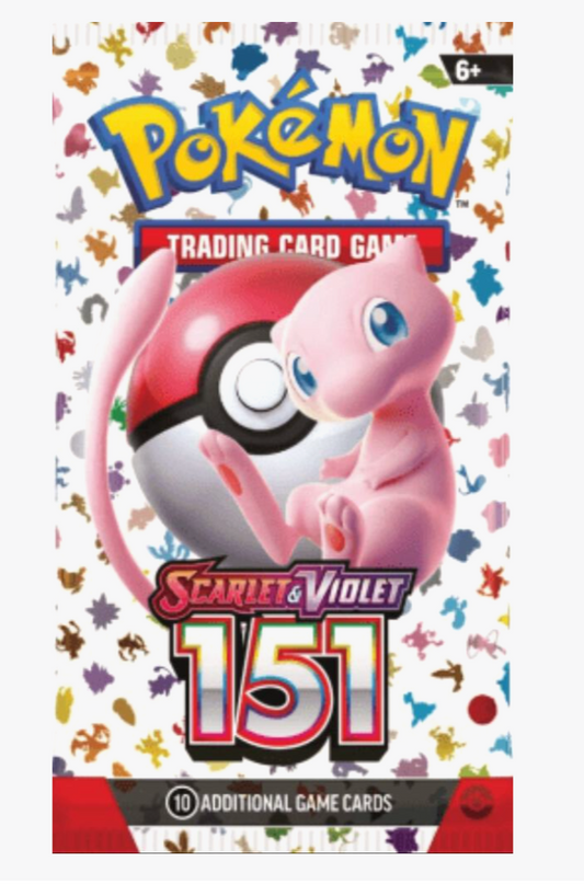 151 Scarlet & Violet Booster Pack (Live Rip or Ship)