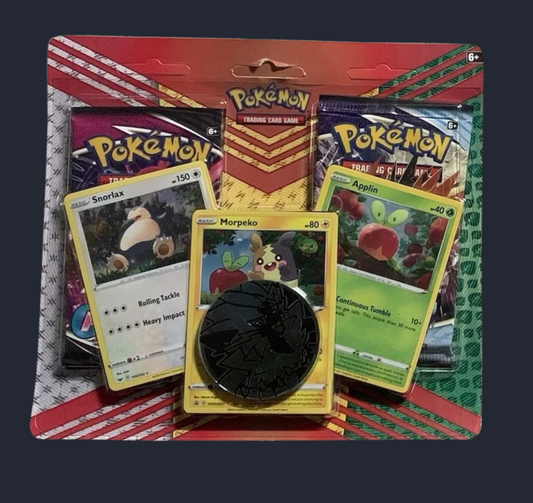 Snorlax, Morpeko & Applin Blister Pack