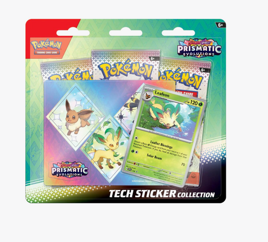 Prismatic Evolutions Tech Sticker Collection