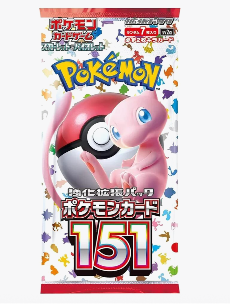 Pokemon Card 151 Booster Pack (Live Rip Or Ship)