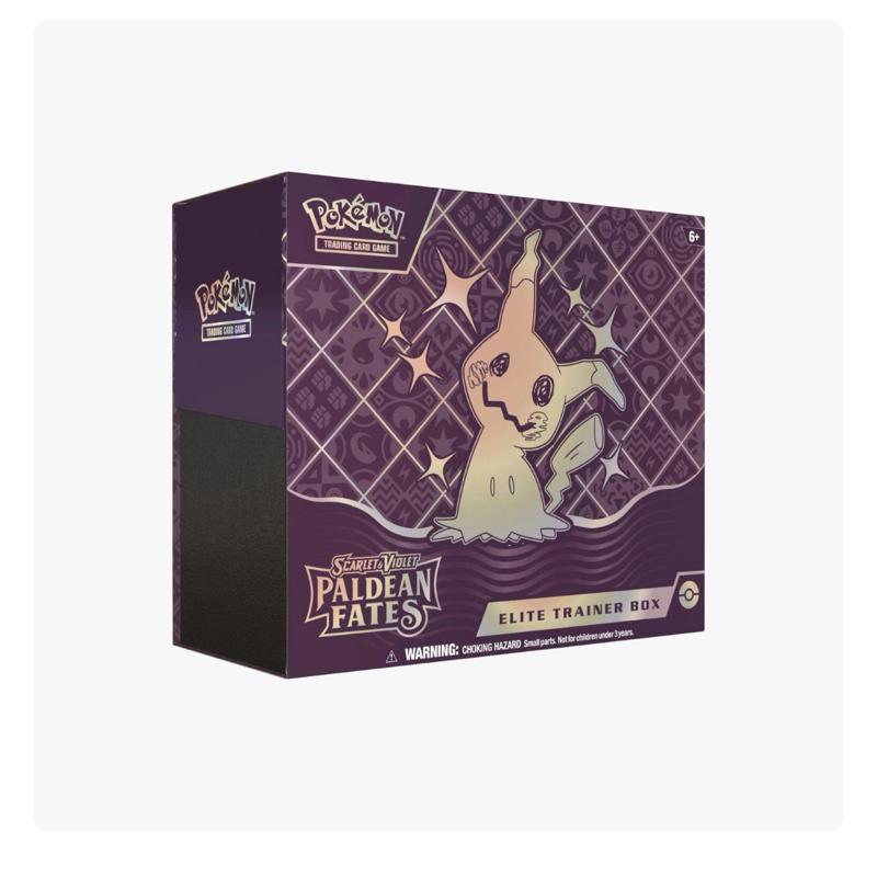 Paldean Fates Elite Trainer Box